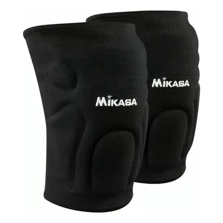 Par Rodilleras Mikasa Señior Professional Talla Sr Color Negro