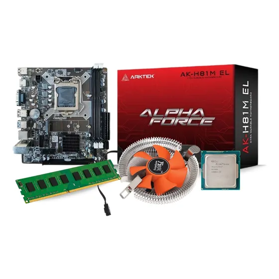 Combo Procesador Core I5 4ta Tarjeta Madre 1150 +8gb Ram Fan