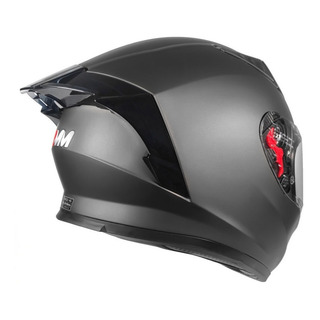 Casco Rmm Cerrado Con Aleron Ecer2205 Dot Negro Stockrider Casco Rmm Cerrado Con Aleron Ecer2205 Dot Negro Stockrider