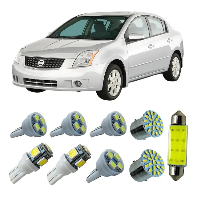 Kit Led Interno Externo Nissan Sentra 2008 A 2012