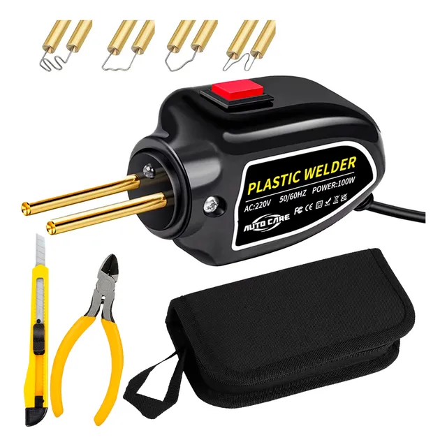 Kit Pistola Soldadora 220v Reparacion Paragolpes Plasticos