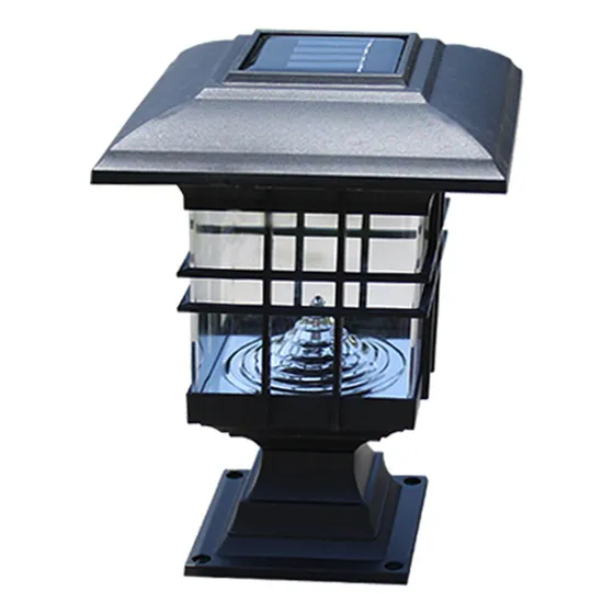 Luces Solares Para Pilares, Luz De Valla Impermeable, Solar
