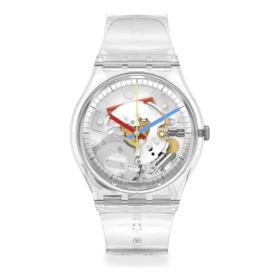 Swatch Gent Biosourced Reloj De Cuarzo Claro,