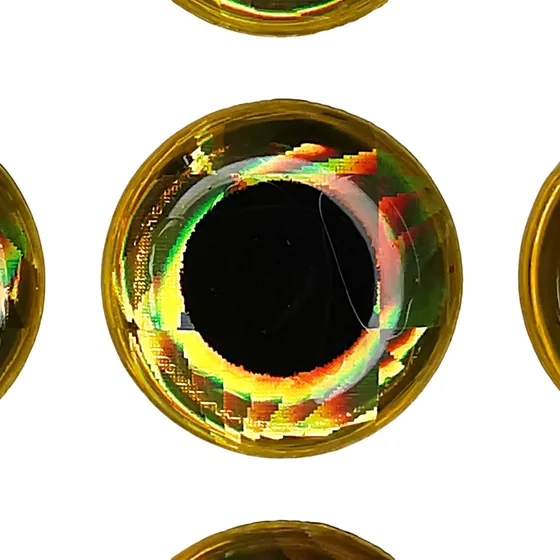 Ojos Epoxy 3d, Ø 7mm. Atado De Moscas. Fly Tying. Dorado