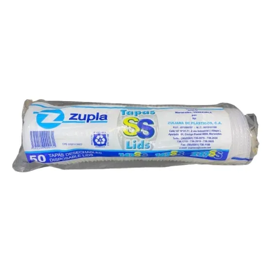Tapa Para Vaso 14/16/22oz Zupla 50 Und