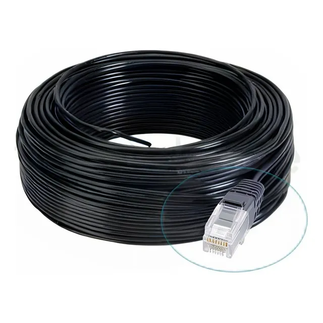 Cable Utp Red Exterior 100m Cat 5e 4pares Rj45 Alta Calidad