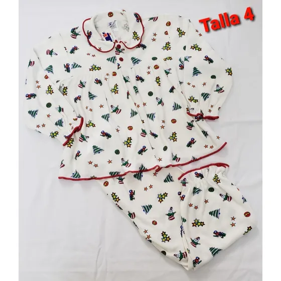 Pijama De Navidad Para Niña - Cod-10-00192