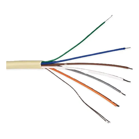 Cable De Portero Eléctrico, Alarma 3 Pares X 50 Mts