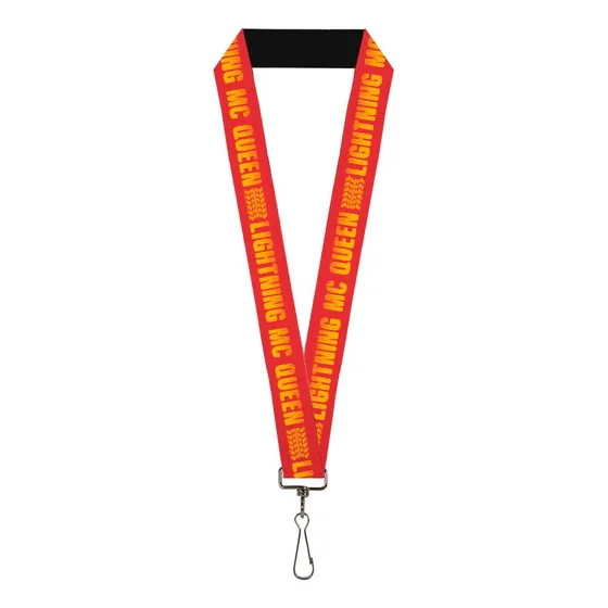 Buckle-down Cordon Para Auto Lightning Mcqueen Tread Rojo