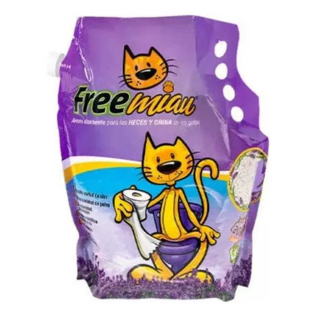 Arena Para Gatos Freemiau Lavanda 4.5 Kg