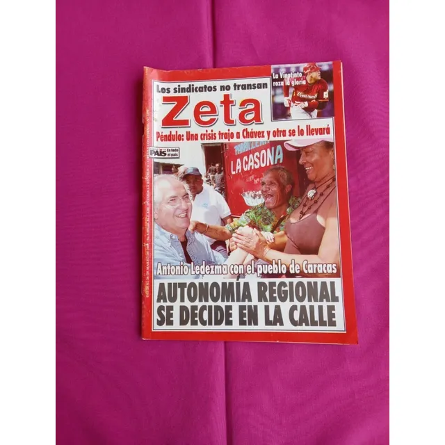 Revista Zeta 1699 - Autonomía Regional Se Decide En La Calle