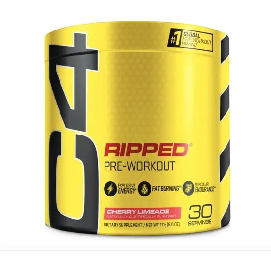 C4 Ripped Cellucor Pre Entreno Con Quemador +envio Gratis