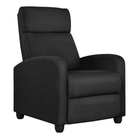 Silla Reclinable Tela Para Cine Casa Sofa Moderno