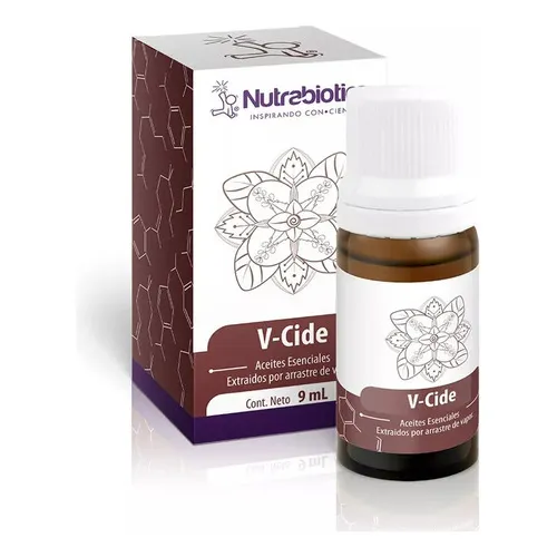 Nutrabiotics V-cide Aceites Esenciales Orgánico 9 Ml  