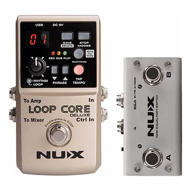 Pedal Nux Loop Core Delux Bundle