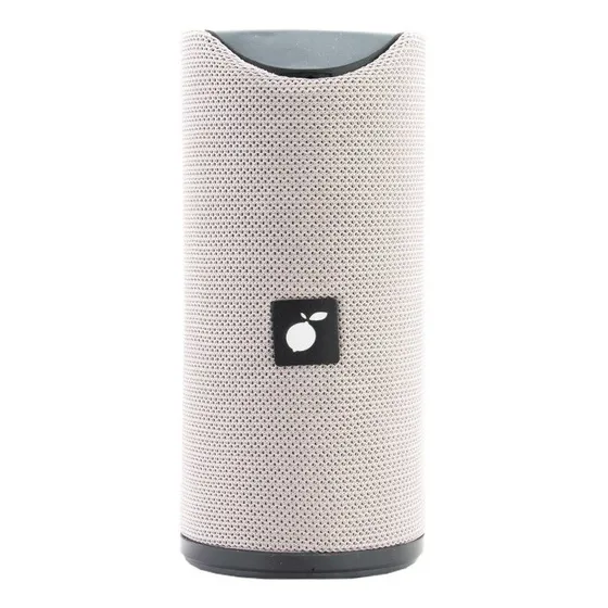 Caixinha Som Potente Sem Fio Bluetooth Usb Carregador Cinza