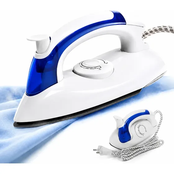 Mini Ferro De Passar Roupa Portátil 110v A Vapor Viagem 800w