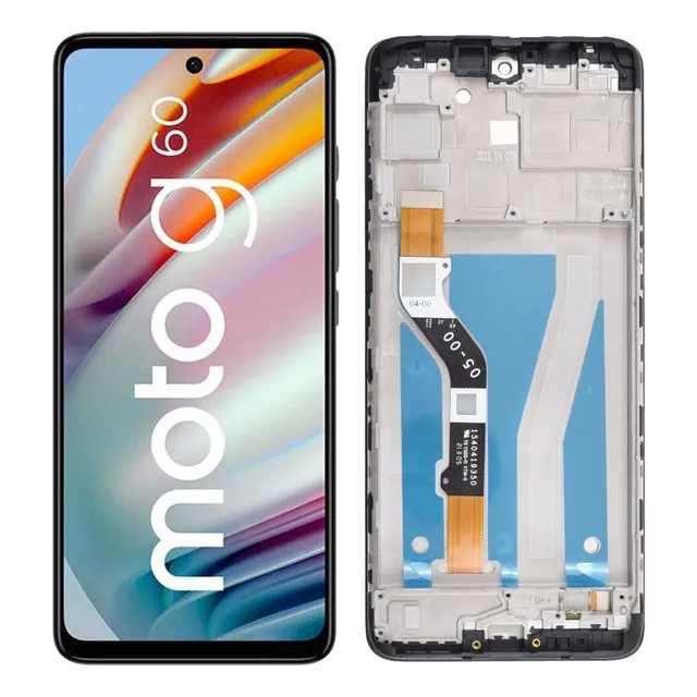 Pantalla Para Moto G60 Con Marco Alta Calidad/ Z-tel