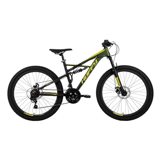 Bicicleta De Montaña Huffy Oxide Rodada 26 Verde Oscuro M