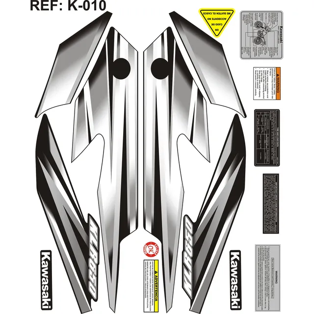 Calcomanías Klr 650 2010