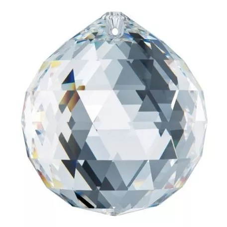 Bola Prisma De Cristal Colgante Transparente Feng Shui 5 Cm 