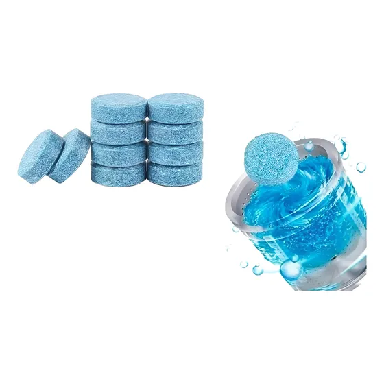 Kit 10un Pastilha Limpar Higienizar Máquina Lavar Roupa Mult