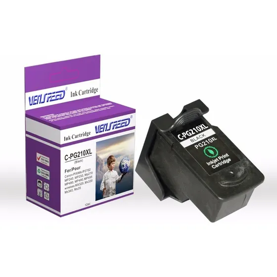 Cartucho Compatible Canon 210 Xl Negro Pg-210 Xl