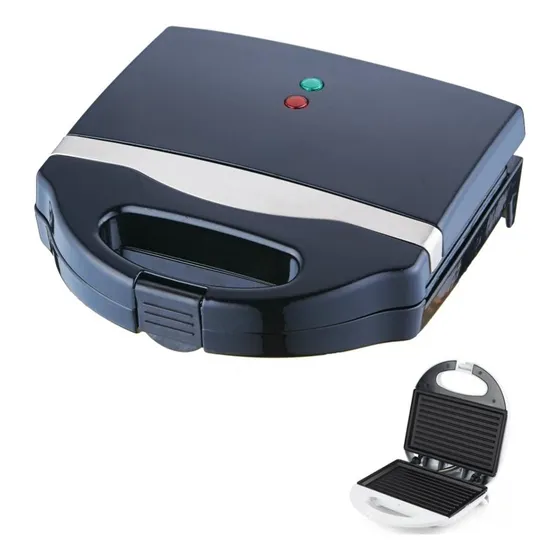 Sandwichera Grill 700w Kassel Ks-sw1g Electrica Color Negro