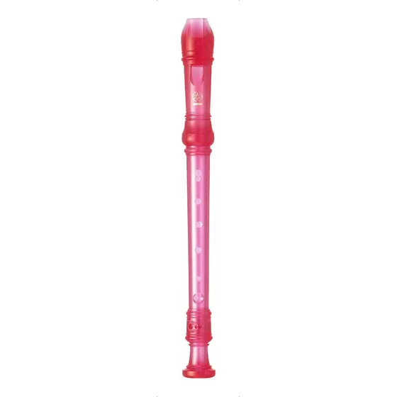 Flauta Dulce Soprano Yamaha Digitación Alemana Yrs-20 Color Rosa