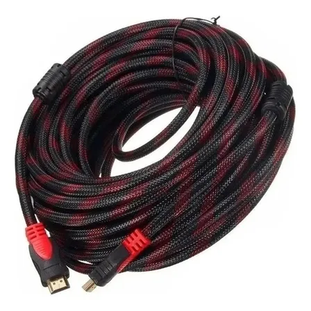 Cable Hdmi 15 Metros Mts Full Hd Blindado Y Enmallado