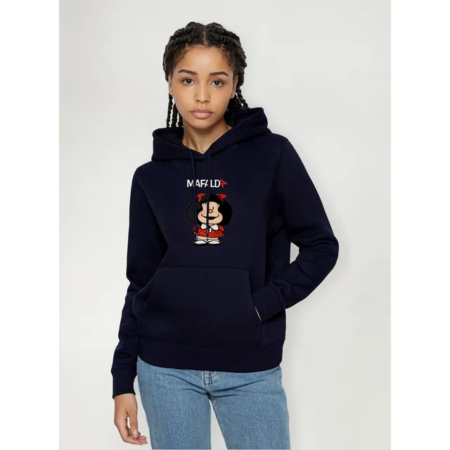 Buzo Hoodie Con Capota Mafala Tira Cómica Argentina Regalo