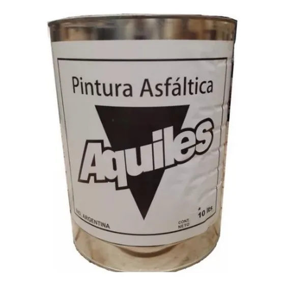 Pintura Asfáltica Techado Asfaltico Aquiles 18lt