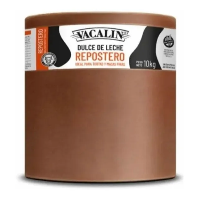 Balde Dulce De Leche Repostero  Vacalin X 10kg.