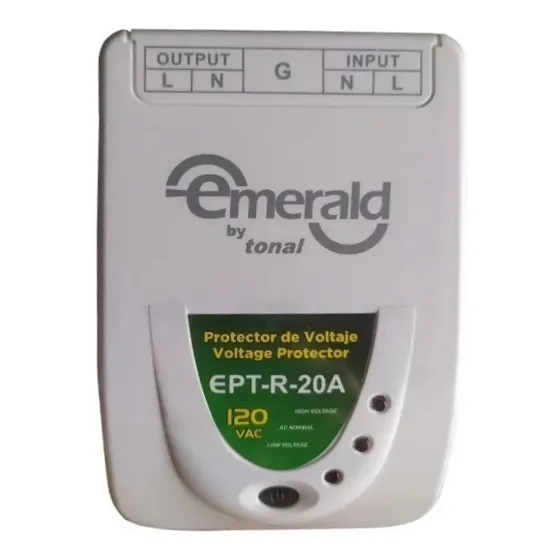 Protector Voltaje Emerald Aire Y Refrigeracion 120v Ept-r20a
