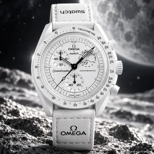 Relogio Omega X Swatch - Moonswatch - Mission To Jupiter Correia