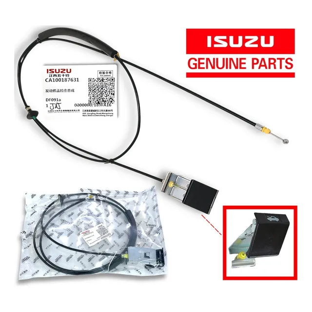 Guaya  Capot Con Manilla Luv Dmax Original Isuzu 100%