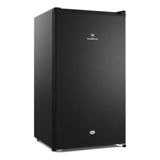 Frigobar Mademsa Mmb91blk 90 L Con Cerradura Y Super Resiste