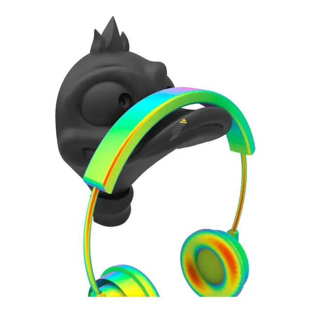 Soporte De Muro Para Audifono Diseño De Pato 3d Pla
