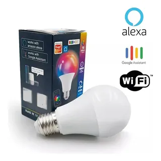 LĂąmpada Wifi Para Alexa Google Assistant Tuya Smart Life 15w Cor Da Luz Rgb 127/220v LĂąmpada Wifi Para Alexa Google Assistant Tuya Smart Life 15w Cor Da Luz Rgb 127/220v