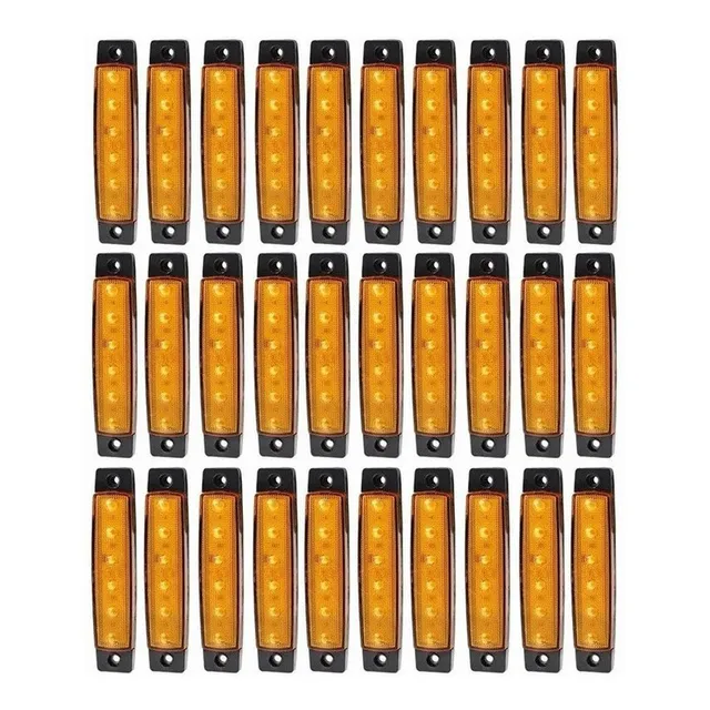 30 Luces De Marcador Lateral Para Remolque De Camión 12v