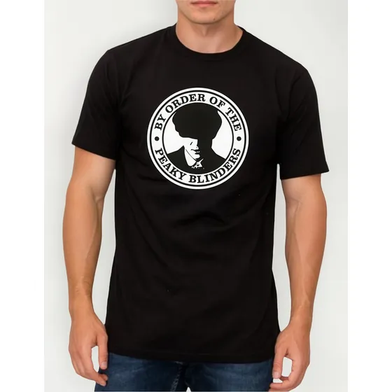 Remera Negra By The Order Of The Peaky Blinders