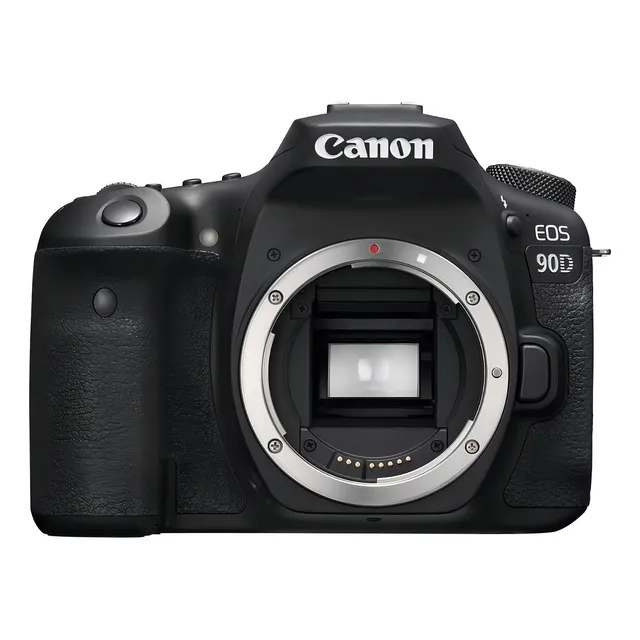 Canon EOS 90D DSLR color negro