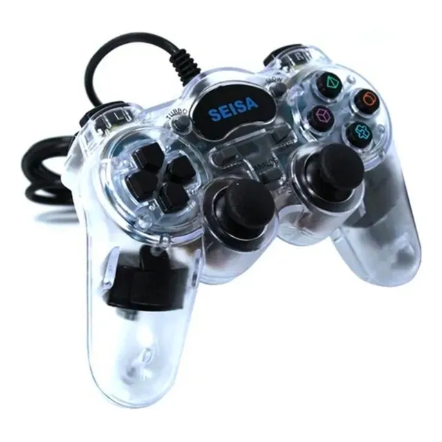 Joystick Para Pc Cable Usb 1.8 Metros D-shock Con Vibracion