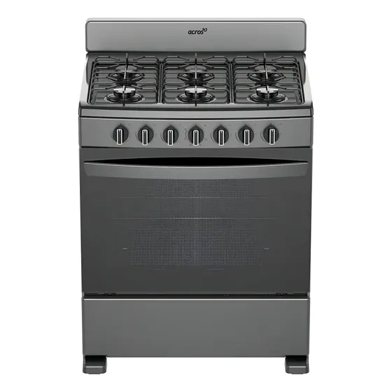 Cocina Acros Afr2000g Color Gris