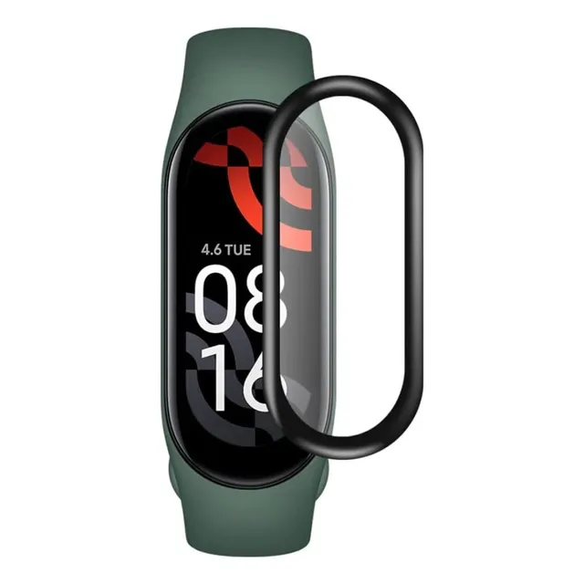 Mica 3d Para Mi Smart Band 7 Curvo Protector Pantalla 5 Pack