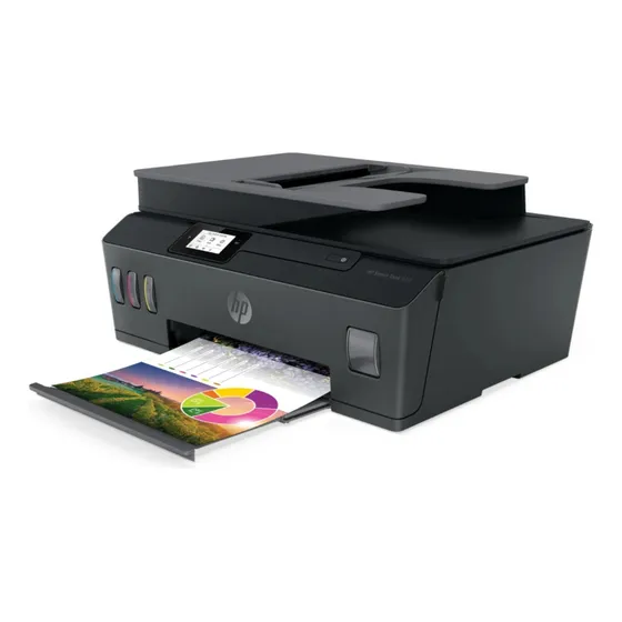 Impresora Multifuncional Hp Smart Tank 530 Wifi Negra + Resm