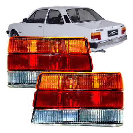 Par Lanternas Traseira Chevette 87 88 89 90 91 92 93 Ambar Par Lanternas Traseira Chevette 87 88 89 90 91 92 93 Ambar