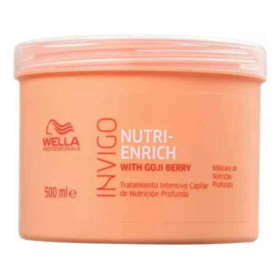 Máscara De Nutrição 500ml Wella Invigo Nutri Enrich 