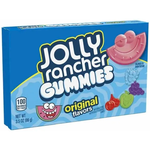 Jolly Rancher Gummies Original Theater Box Dulces Americanos