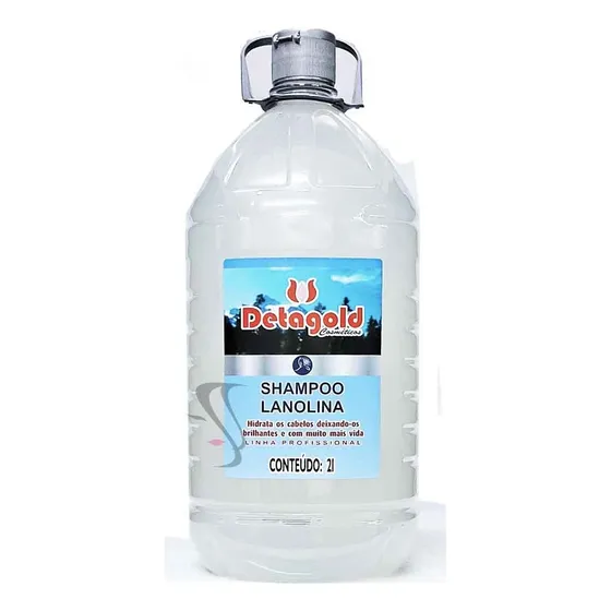 Shampoo Lanolina 2l - Detagold